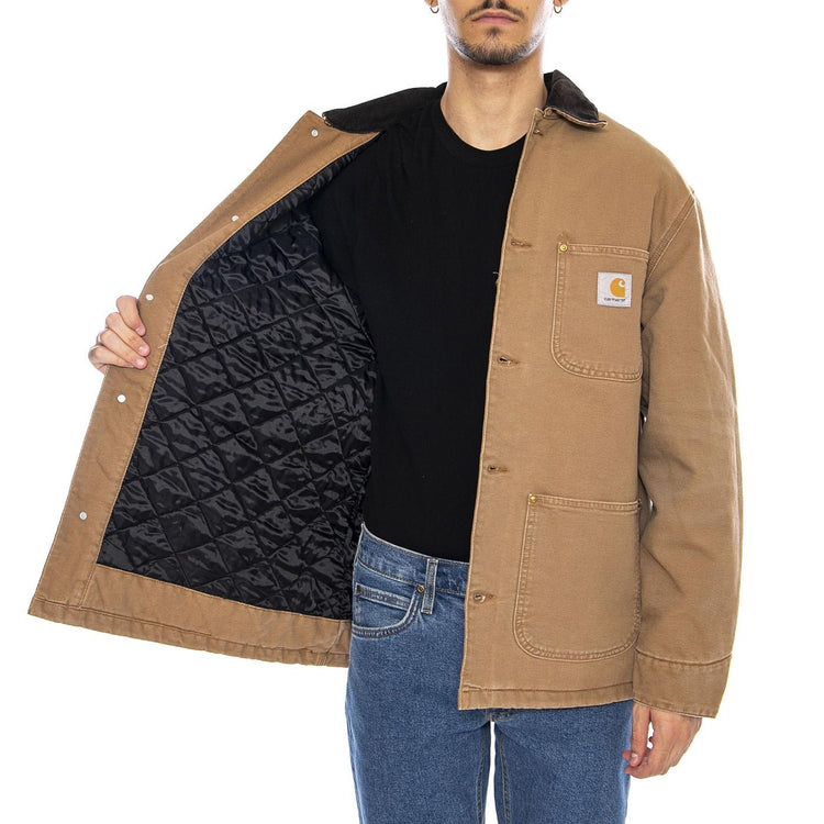 OG Chore Coat Hamilton Brown / Tobacco - Giacca Mrrone I035613.00S4O  CARHARTT WIP 