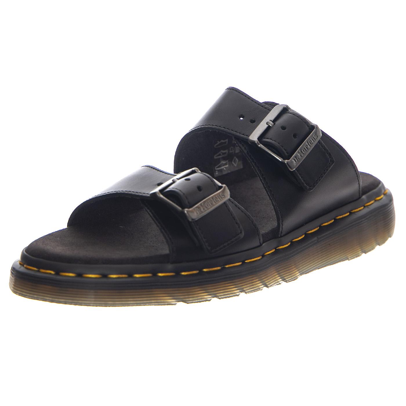 Josef Black Analine - Sandali Uomo Neri 31570001  DR.MARTENS 