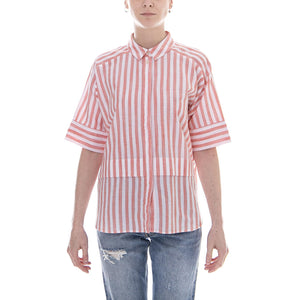 Signe Ws Top O.Stripe - Rosa 182651-630  ELVINE 