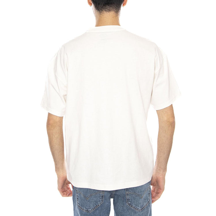 Forth Shaw Tee Ss Egret -- Maglietta Girocollo Uomo Bianca DK0A87QSC481 . DICKIES 