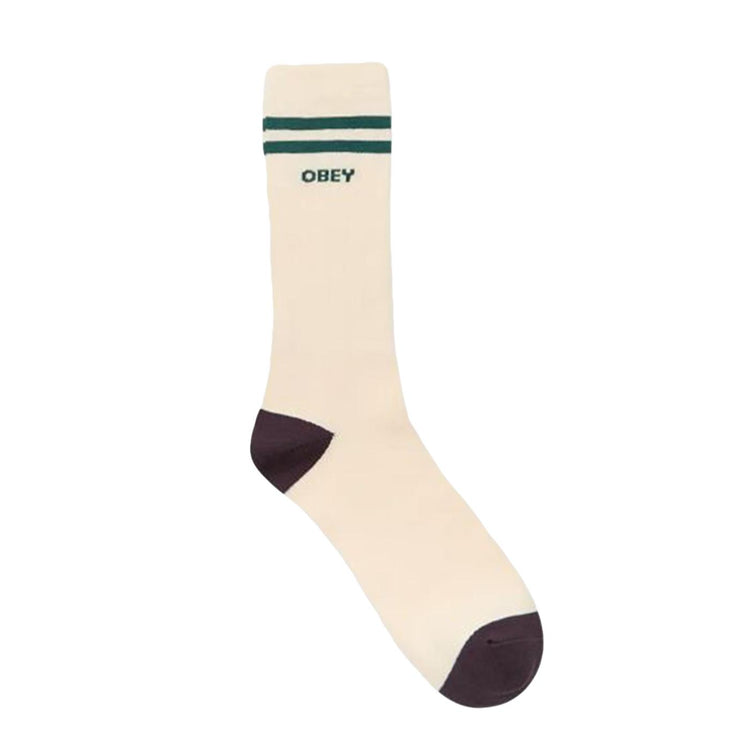 Obey Soccer Socks Unbleached - Calzinin Bianchi 100260191 UGN OBEY 