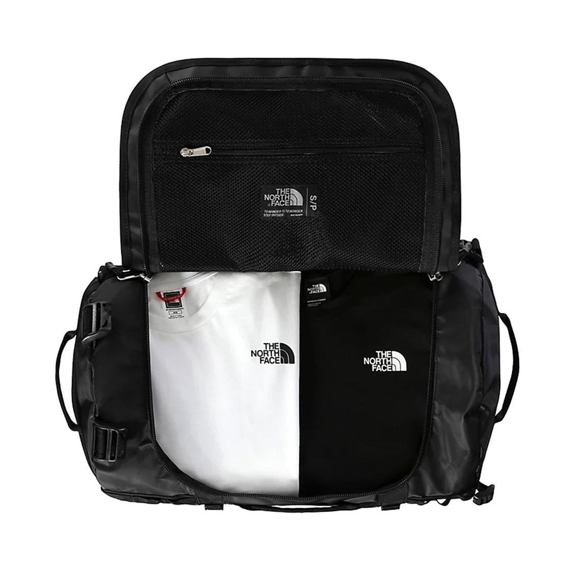 Base Camp Duffel Small - Borsa da Viaggio Nera / Bianca / Tnf Black / Tnf White NF0A52STKY41  THE NORTH FACE 