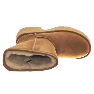 W Classic Short New Heights Chstnut Mini Platrform - Stivali Donna Beige 1158310-CHE  UGG 