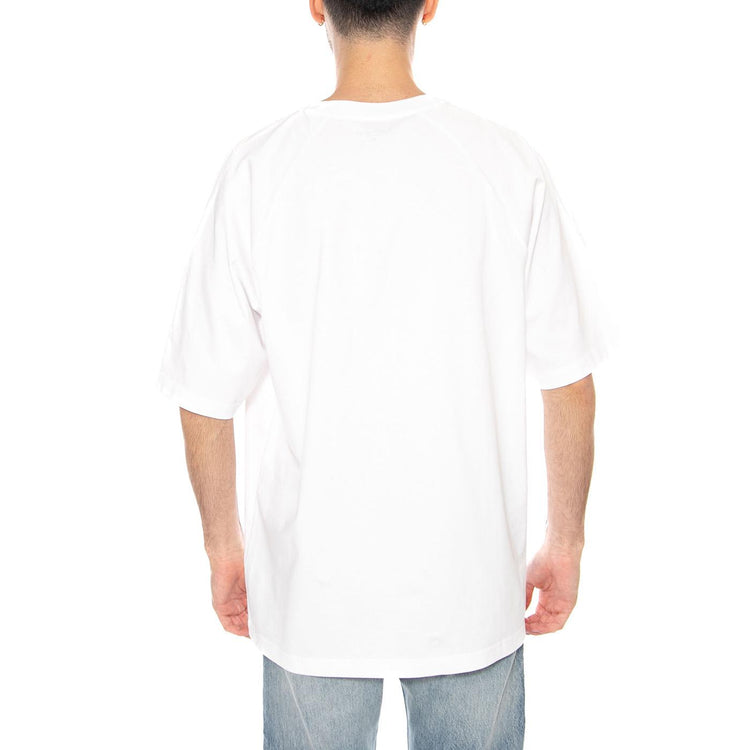 S/S Ray T-Shirt White - Maglietta Girocollo Uomo Bianca I035306.02XX . CARHARTT WIP 