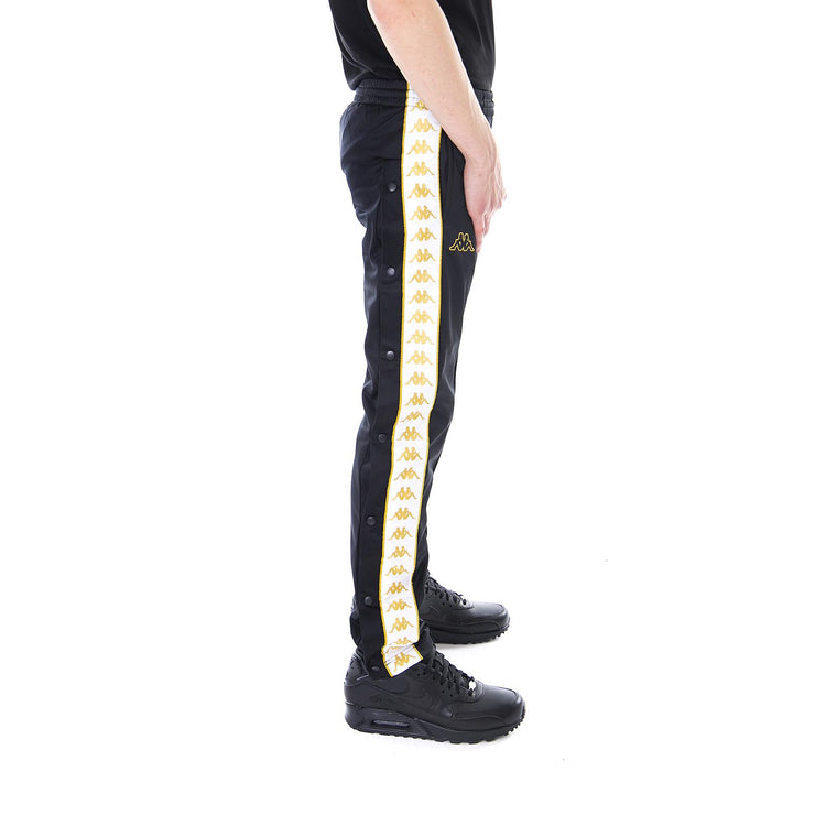 222 BANDA ASTORIA SNAPS SLIM Black-White-Gold 303KUE0-C16  KAPPA 