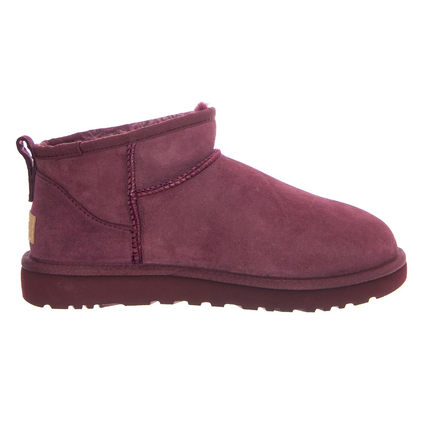 Autunno / Inverno - W Classic Ultra Min Burnt  Magenta - Stivaletti Donna Bordeaux 1116109-BNTM  UGG 
