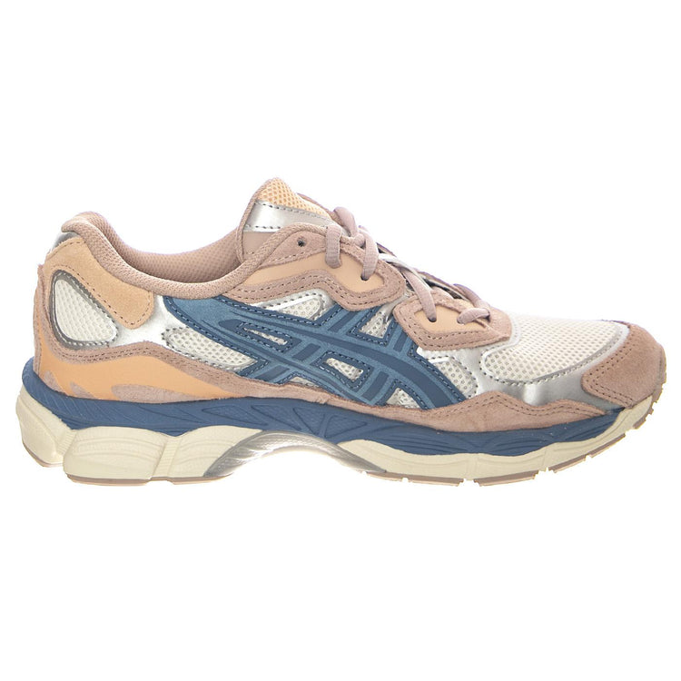W' Gel-NYC Cream / Grey Floss - Scarpe Stringate Profilo Basso Donna Grey / Multicolore 1202A429-104  ASICS 