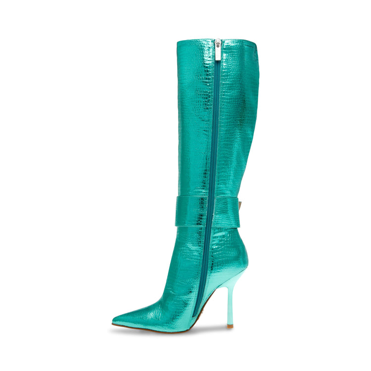 Priyanka Arctic Blue Croco - Stivali Donna Blu SMSPRIYANKA-43M  STEVE MADDEN 