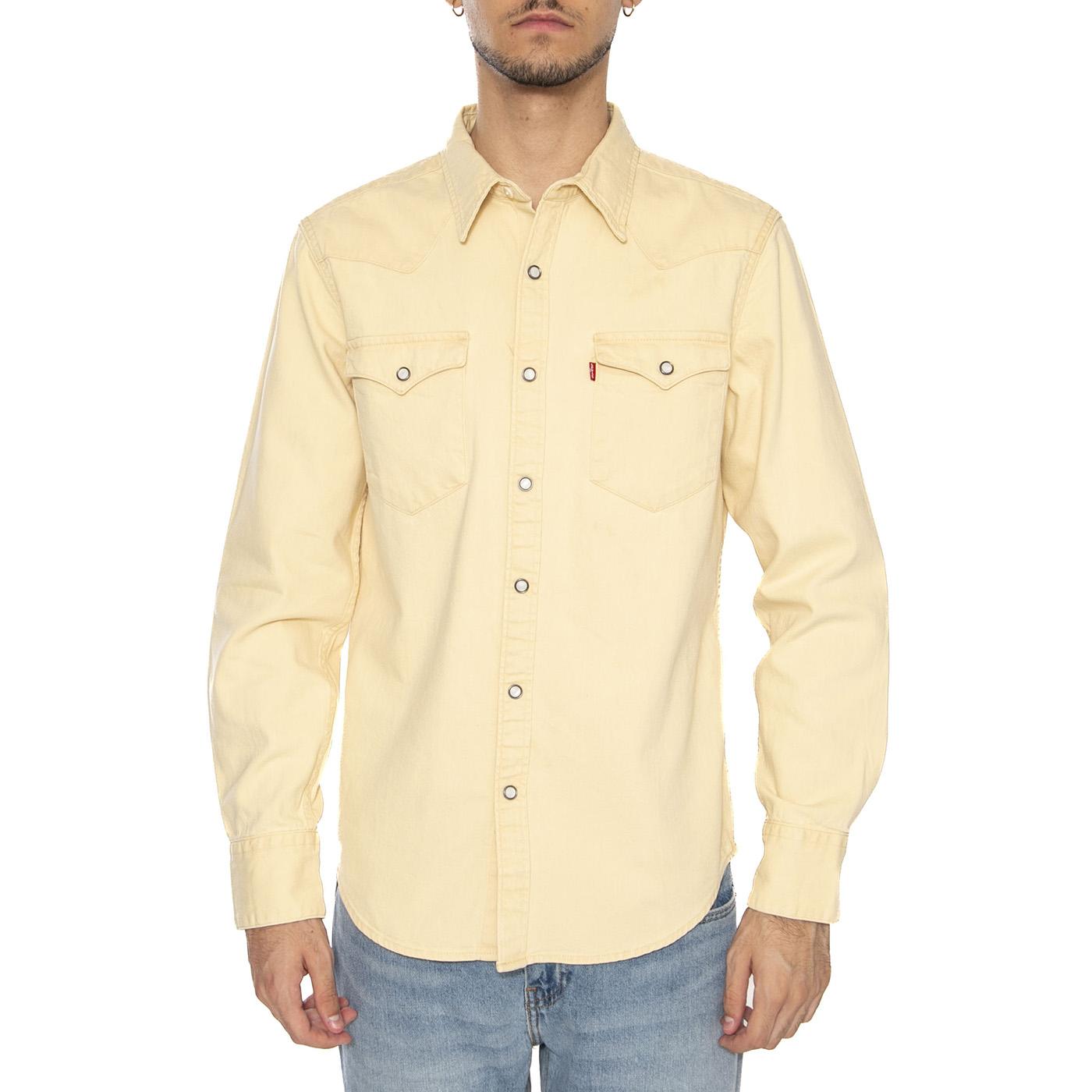 Barstow Western Standard Grass Is Green - Camicia Uomo Beige 85744-0102  LEVIS 