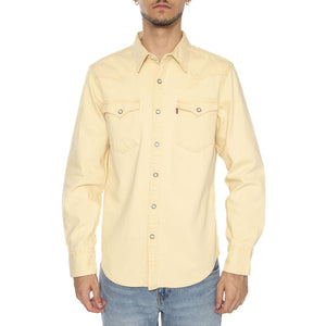 Barstow Western Standard Grass Is Green - Camicia Uomo Beige 85744-0102  LEVIS 