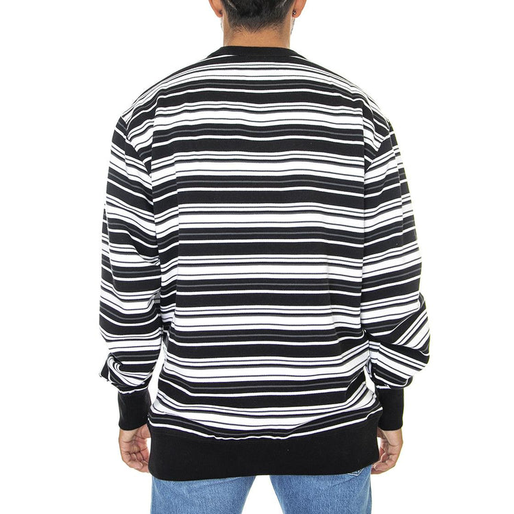 Westover Stripe Sweat White - Felpa Girocollo Uomo Multicolore DK0A4Y25WHX1  DICKIES 