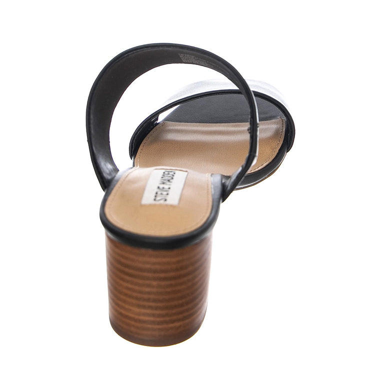  CATE01S1-BLACK LEAT  STEVE MADDEN 