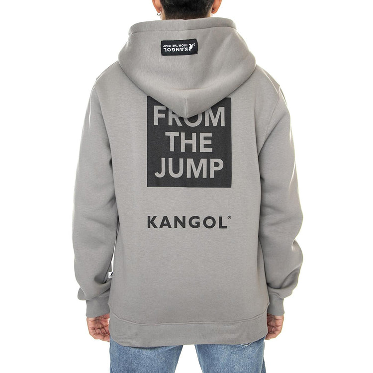 Essential Nikel - Felpa con Cappuccio Uomo Grigia KAF22UHDS102-130  KANGOL 