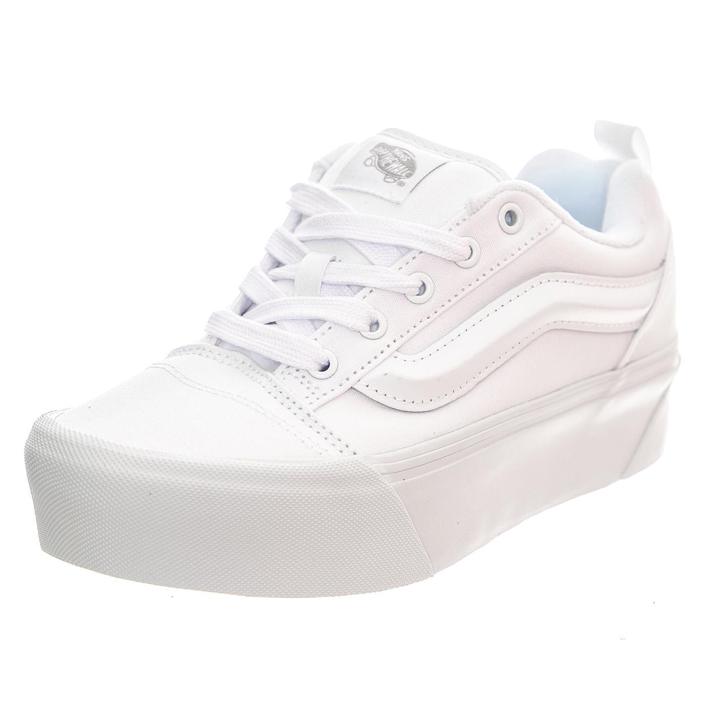Knu Stack True White - Scarpe Profilo Basso Uomo Bianche VN000CP6W001  VANS 