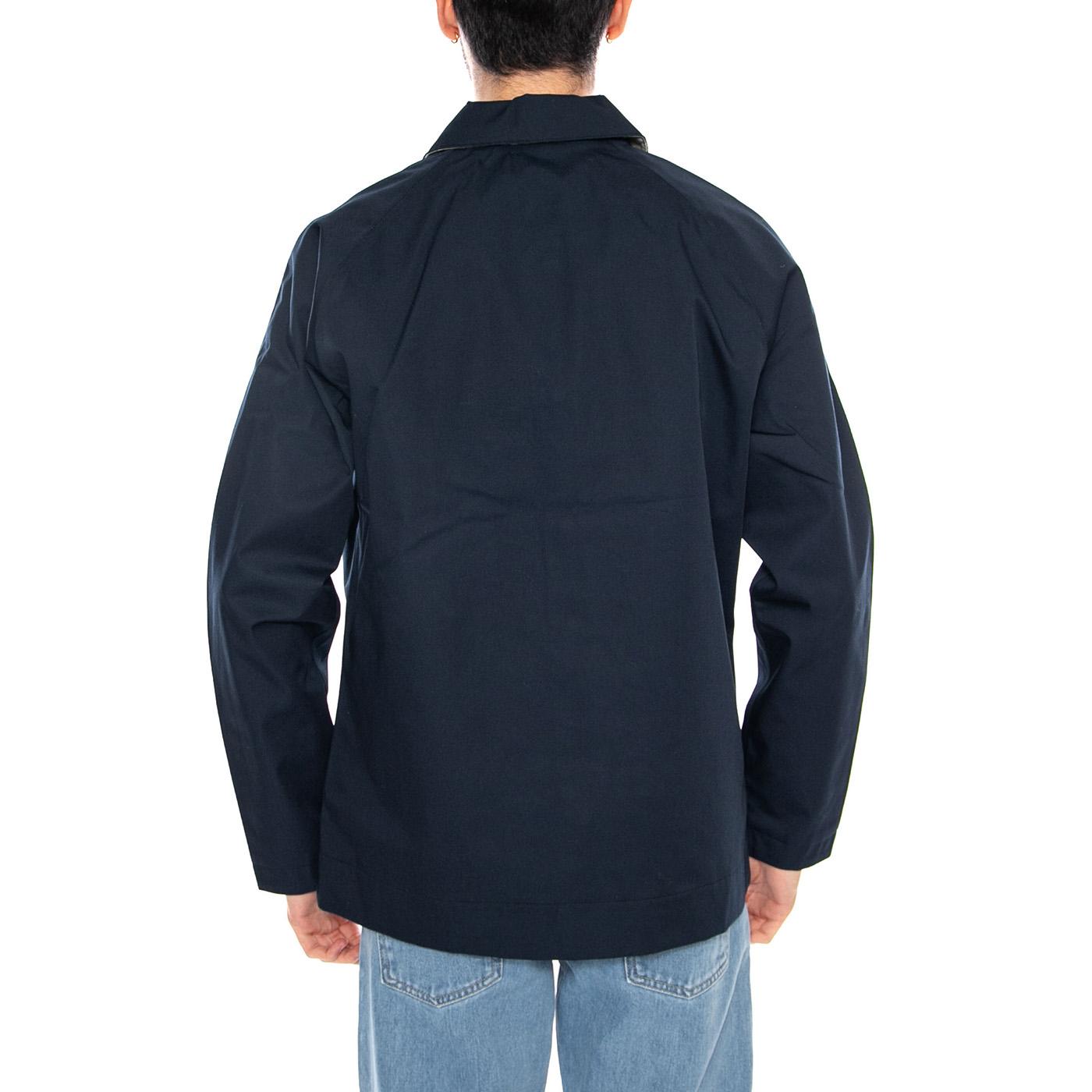 Short Roking Waterproof Jacket Navy - Giacca Uomo Blu Scuro<BR/> MWB1130 NY72 BARBOUR 