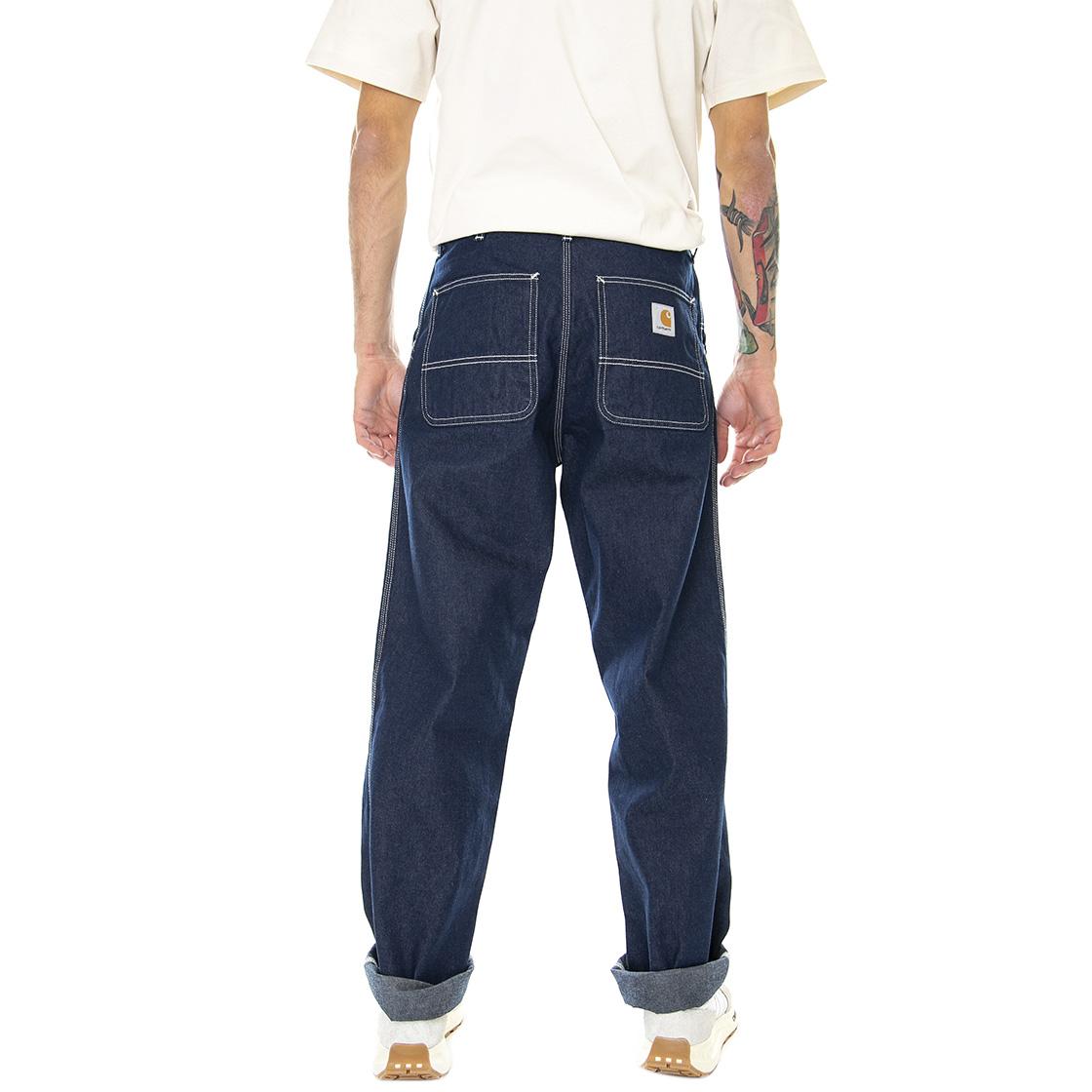 Simple Pant Blue / One Wash Blue - Pantaloni Denim Jeans Uomo Blu I022947-012Y . CARHARTT WIP 