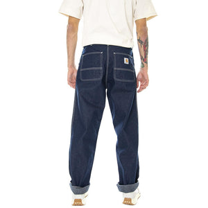 Simple Pant Blue / One Wash Blue - Pantaloni Denim Jeans Uomo Blu I022947-012Y . CARHARTT WIP 