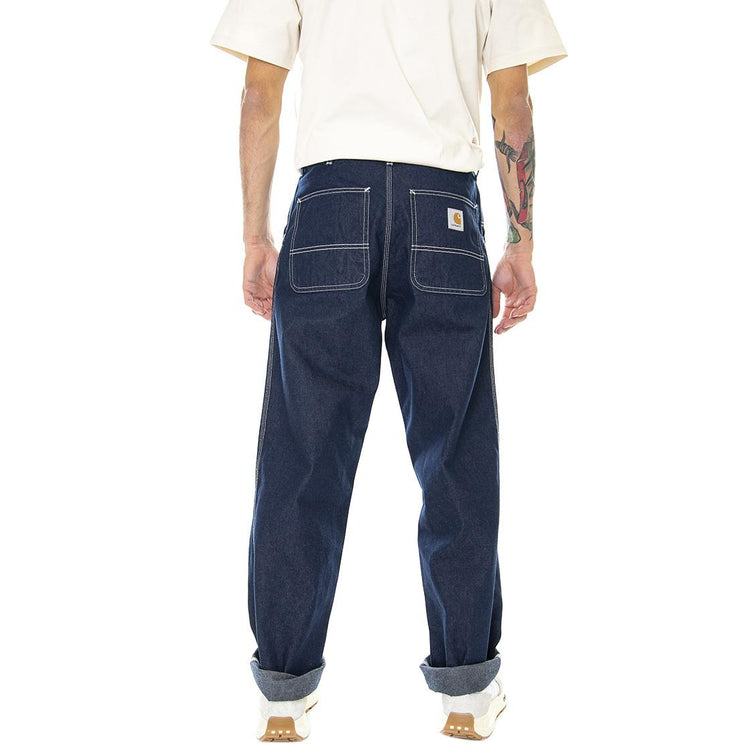 Simple Pant Blue / One Wash Blue - Pantaloni Denim Jeans Uomo Blu I022947-012Y . CARHARTT WIP 