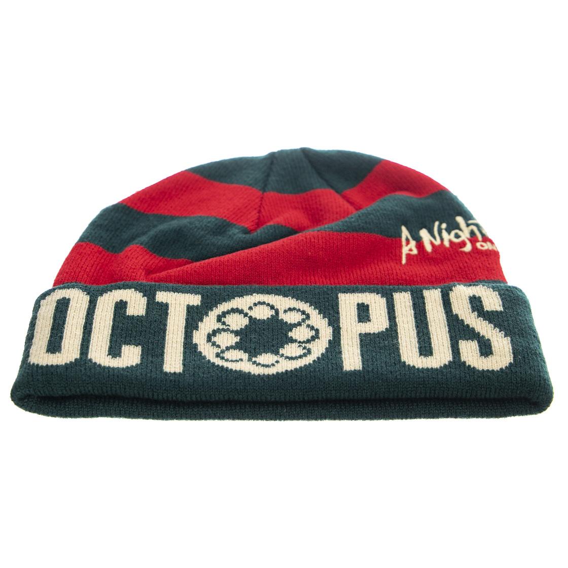 Nightmare Freedy Stripes Beanie - Cappellino a Cuffia Nero / Multicolore 22WOBN90  OCTOPUS 
