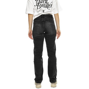 Rider Classic Charred Black - Pantaloni Denim Jeans Donna Neri 112355420-BLACK  LEE 