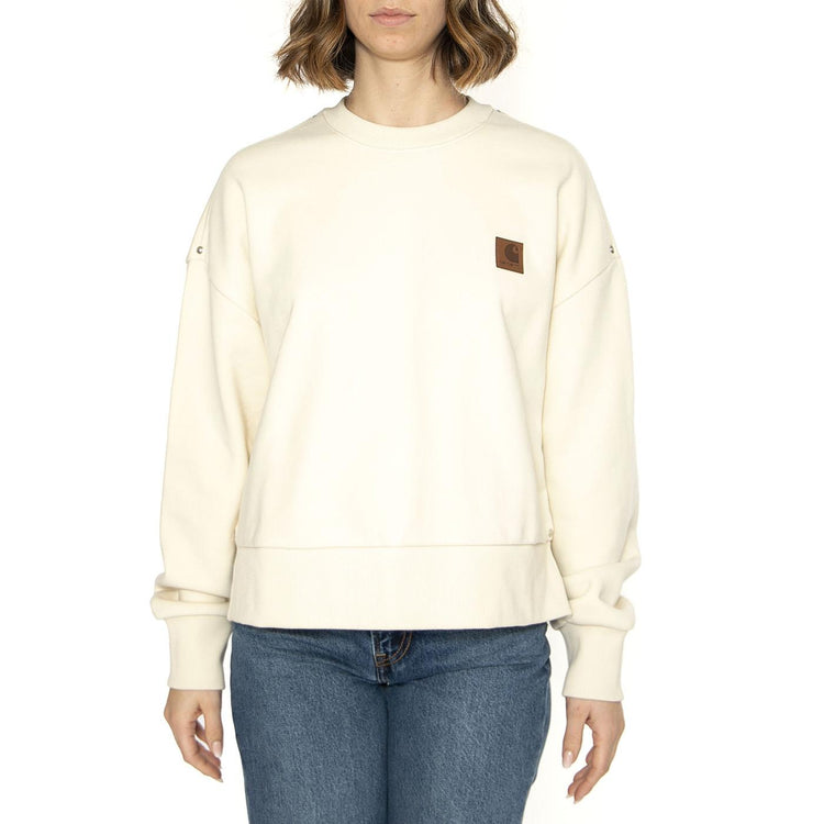 W' Eldon Sweat Natural - Felpa Girocollo Donna Beige I034373.05XX  CARHARTT WIP 