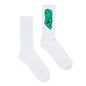 Obey Merton Socks - Calzini Bianchi 100260178-WHT  OBEY 