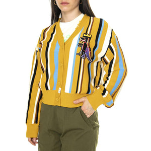 JMB Cardigan Tawny Olive Orange - Cardigan Donna Arancione 112359240  LEE 