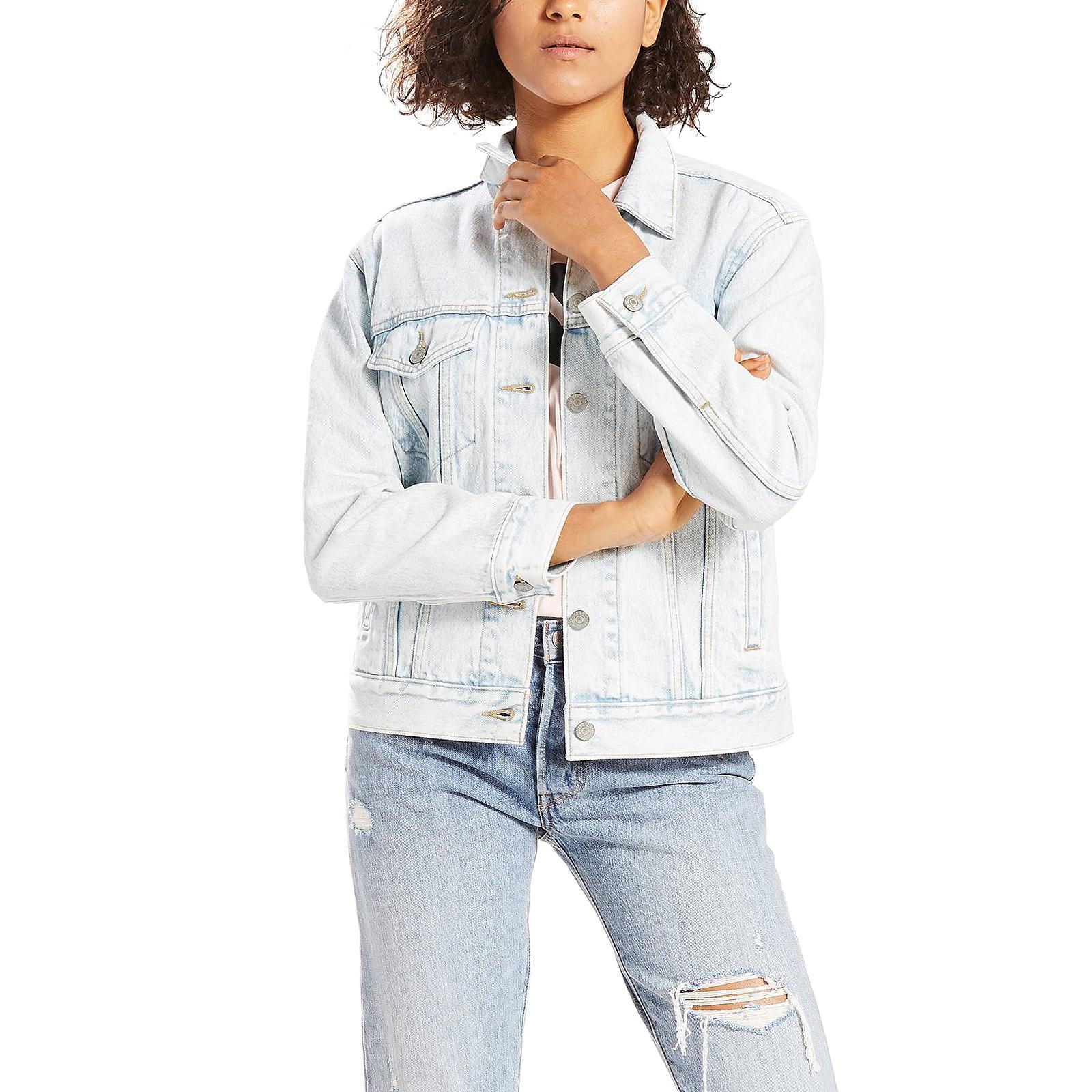 EX-BOYFRIEND TRUCKER JACKET STATIC SOUND 29944-0023  LEVIS 