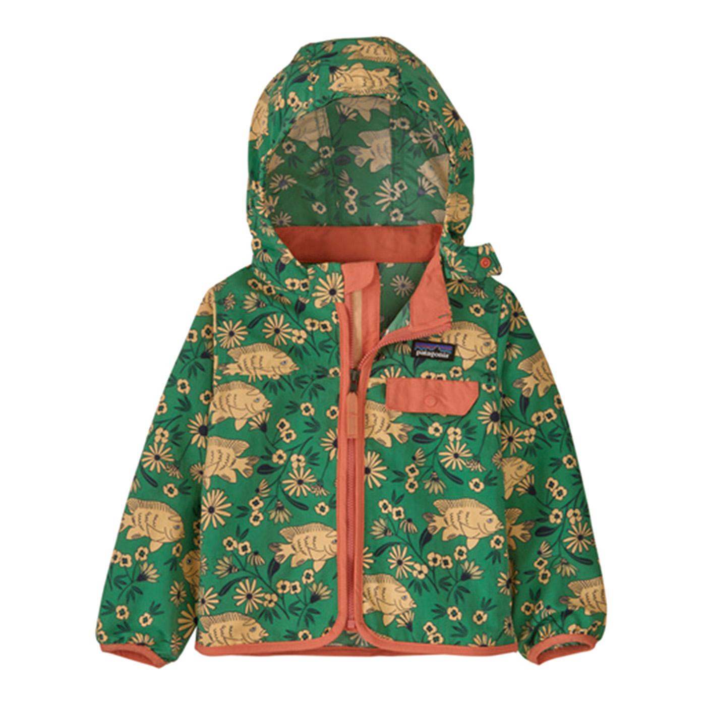 Baby Baggies Jacket LGGN - Giacca con Cappuccio Bambini Multicolore 60291-LGGN  PATAGONIA 