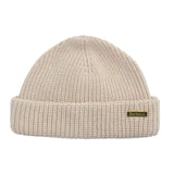 Mosely Beanie Mist - Berretto a Coste Blanco Hombre BARBOUR