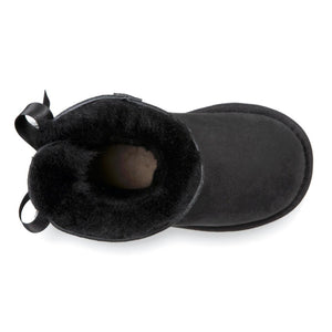 Mini Bailey Bow II Black - Stivaletti Bambino / Bambina Neri UGKBLBOWMBK1017397K  UGG 