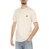 Plain T-Shirt Cove - Men's Crew Neck T-Shirt Beige Men LYLE & SCOTT