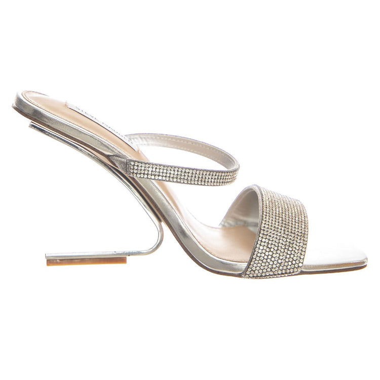 Lotus R Crystal - Sandali Donna Argento SMLOTUS-R  STEVE MADDEN 