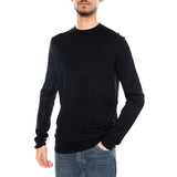 Onswyler Life Reg 14 LS Crewknit Noos Black - Pull Col Rond Homme Noir Homme ONLY & SONS