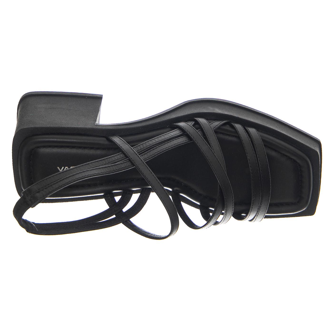 Hennie Black Cow Leather - Sandali Donna Neri VBS5337-101-20  VAGABOND 