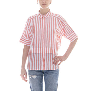 Signe Ws Top O.Stripe - Rosa 182651-630  ELVINE 