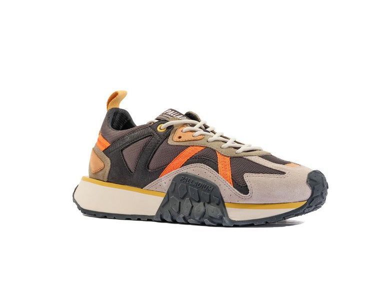 Troop Runner Outcity Beluga / Dusky Green - Scarpe Stringate Profilo Basso Uomo Multicolore PAS08876-343-M  PALLADIUM 