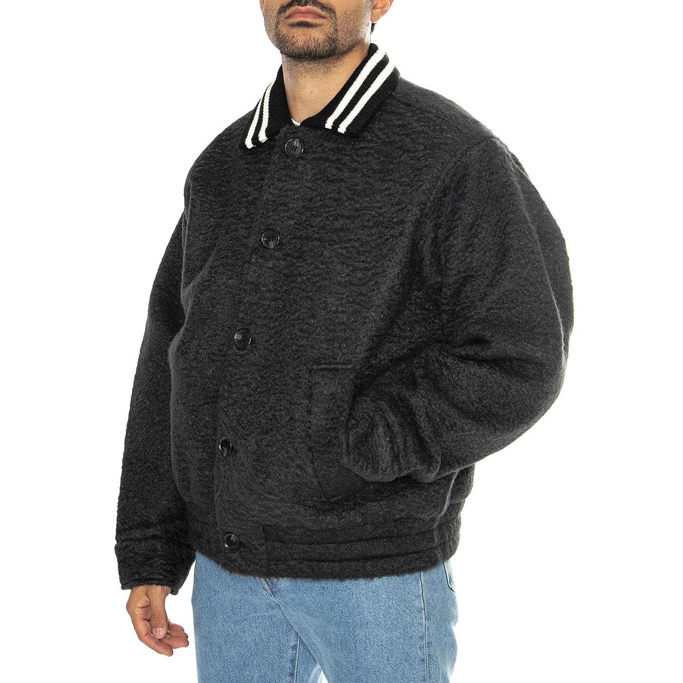 Saunders Blouson Jacket Black - Giacca Uomo Nera 121800571-BLK  OBEY 