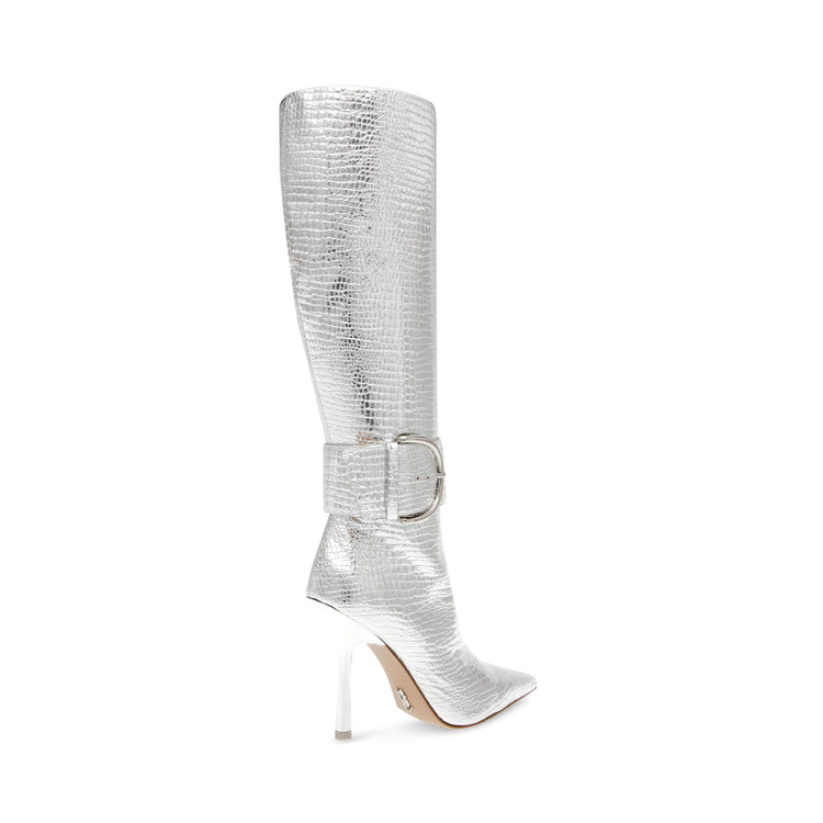 Priyanka Silver Croco - Stivali Donna Argento SMSPRIYANKA-393  STEVE MADDEN 