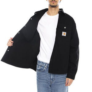Selby Shirt Jac Black - Camicia Uomo Nera I035305.89XX . CARHARTT WIP 