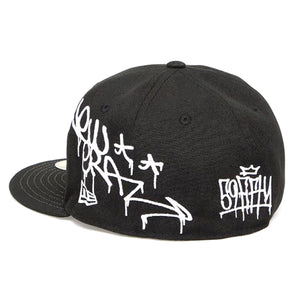 NE Graohic 59Fifty New Era Black - Cappellino con Visiera Nero 60595333  NEW ERA 