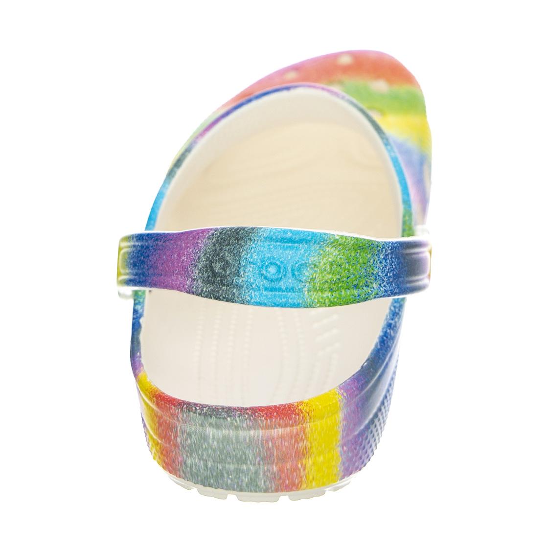 Classic Spray Dye Clog White / multi - Sandali Donna Arcobaleno / Multicolore 262022_1  CROCS 