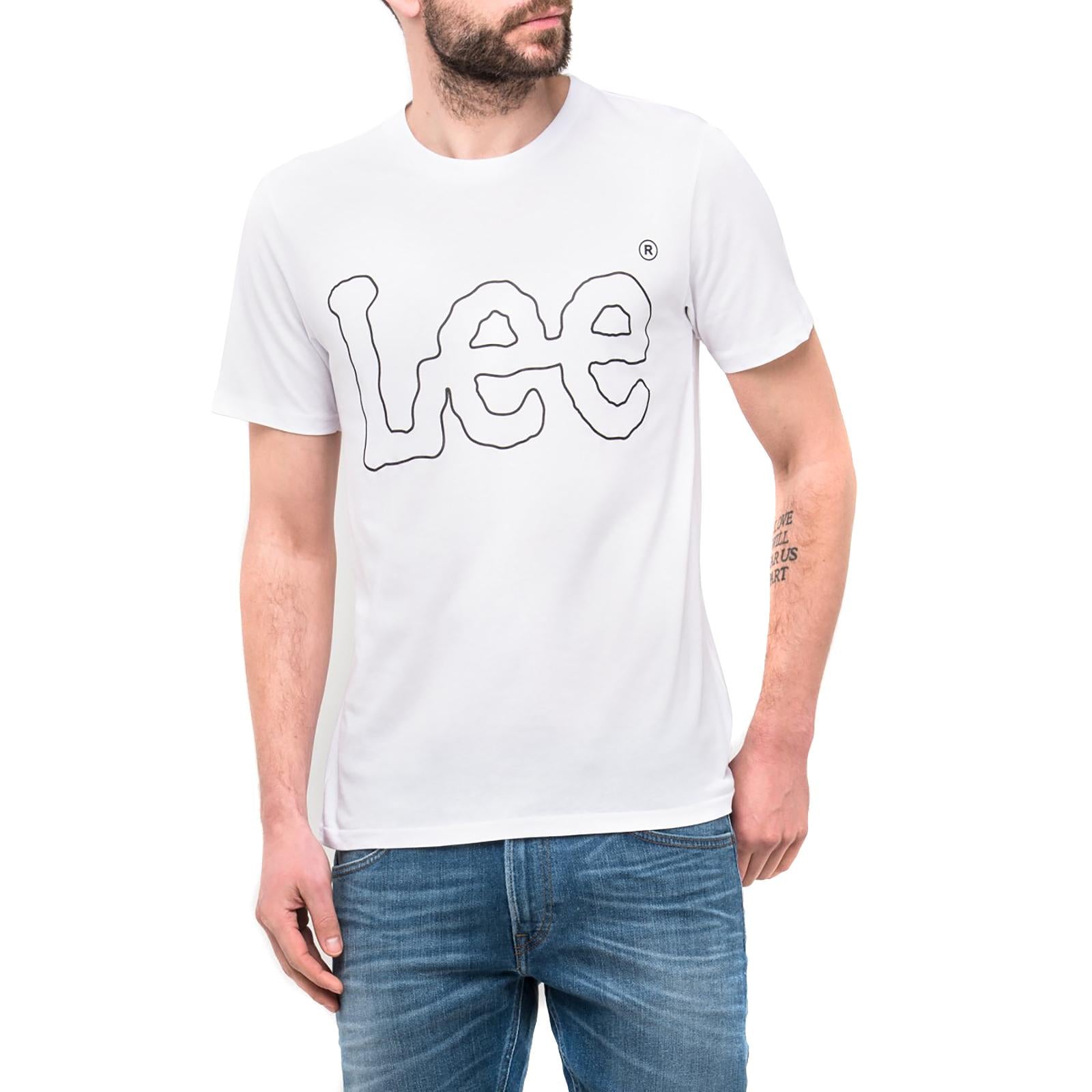 LEE TEE WHITE L62OAI12  LEE 
