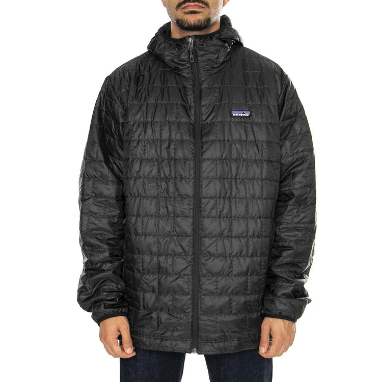 M's Nano Puff Hoody-BLK - Giacca Uomo Nera 84222-BLK  PATAGONIA 