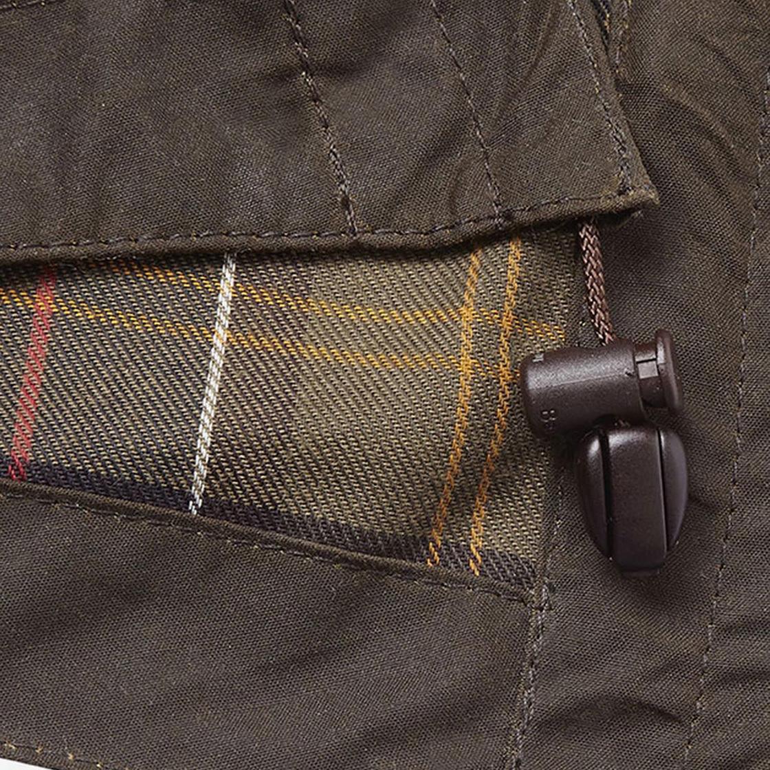 Classic Sylkoil Hood Olive - Cappuccio Staccabile Barbour Marrone FW22-MHO0003-OL71 . BARBOUR 