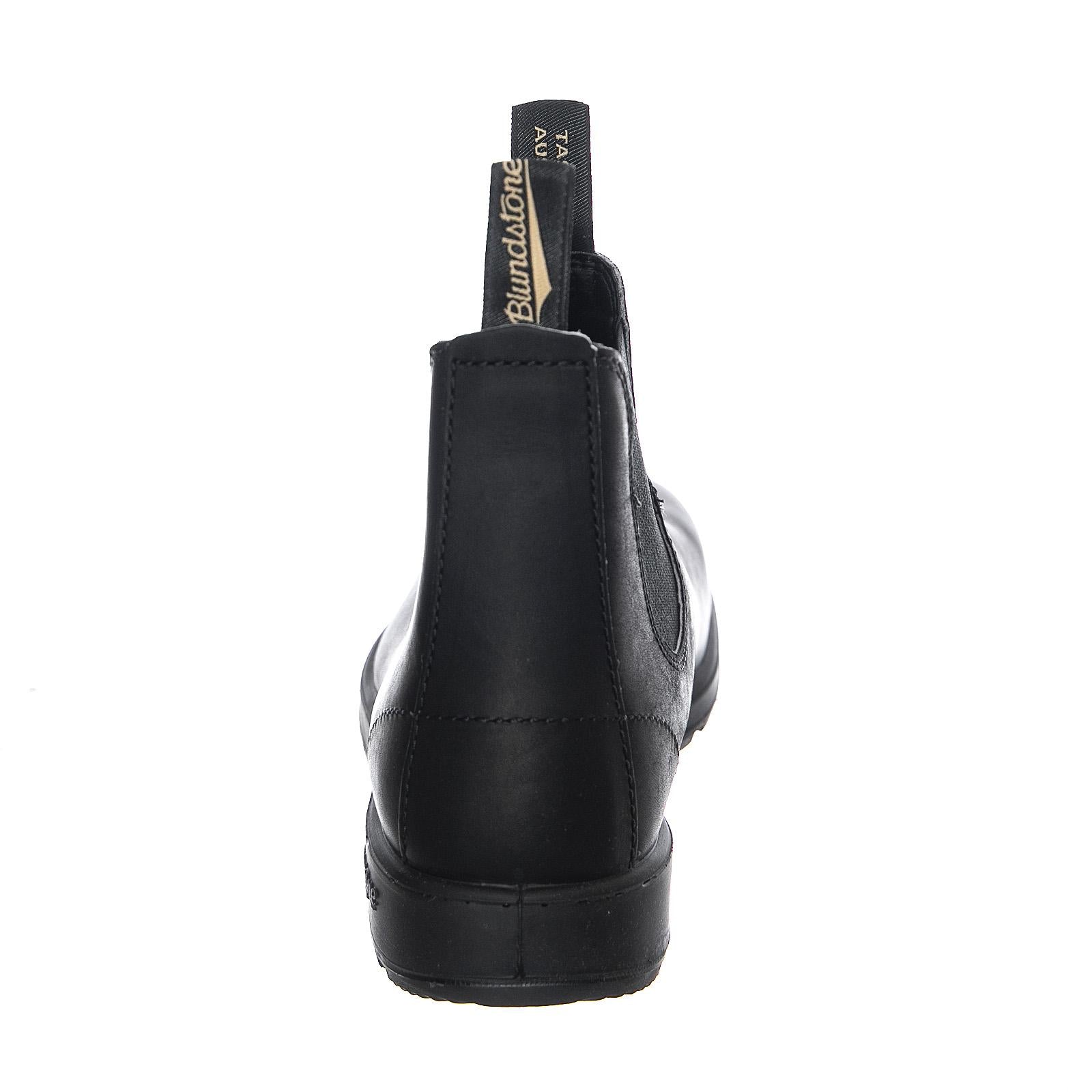 585 Chelsea Boot - Waxed Nubuk Leather - Stivaletti Unisex Neri 252 510 BLUNDSTONE 