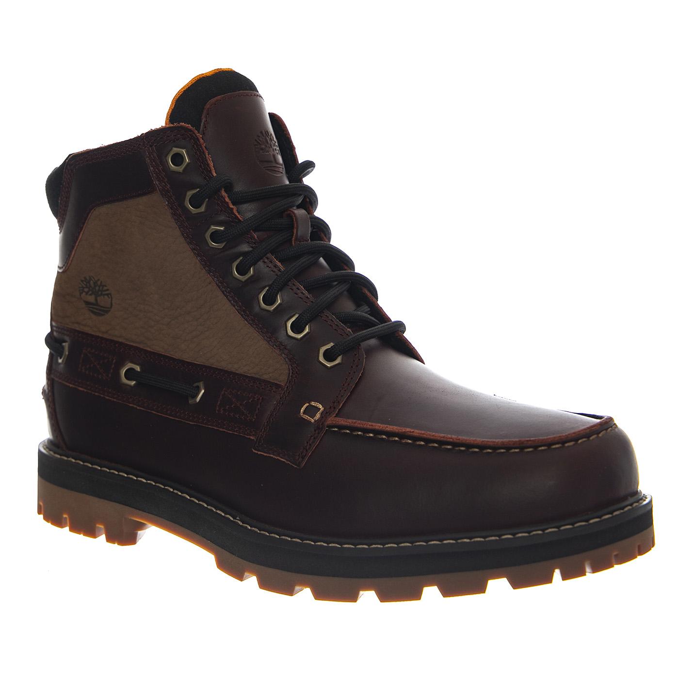 Britton Road Mid Lace Up -- Stivali Uomo Bordeaux TB0A697H EIW1 TIMBERLAND 
