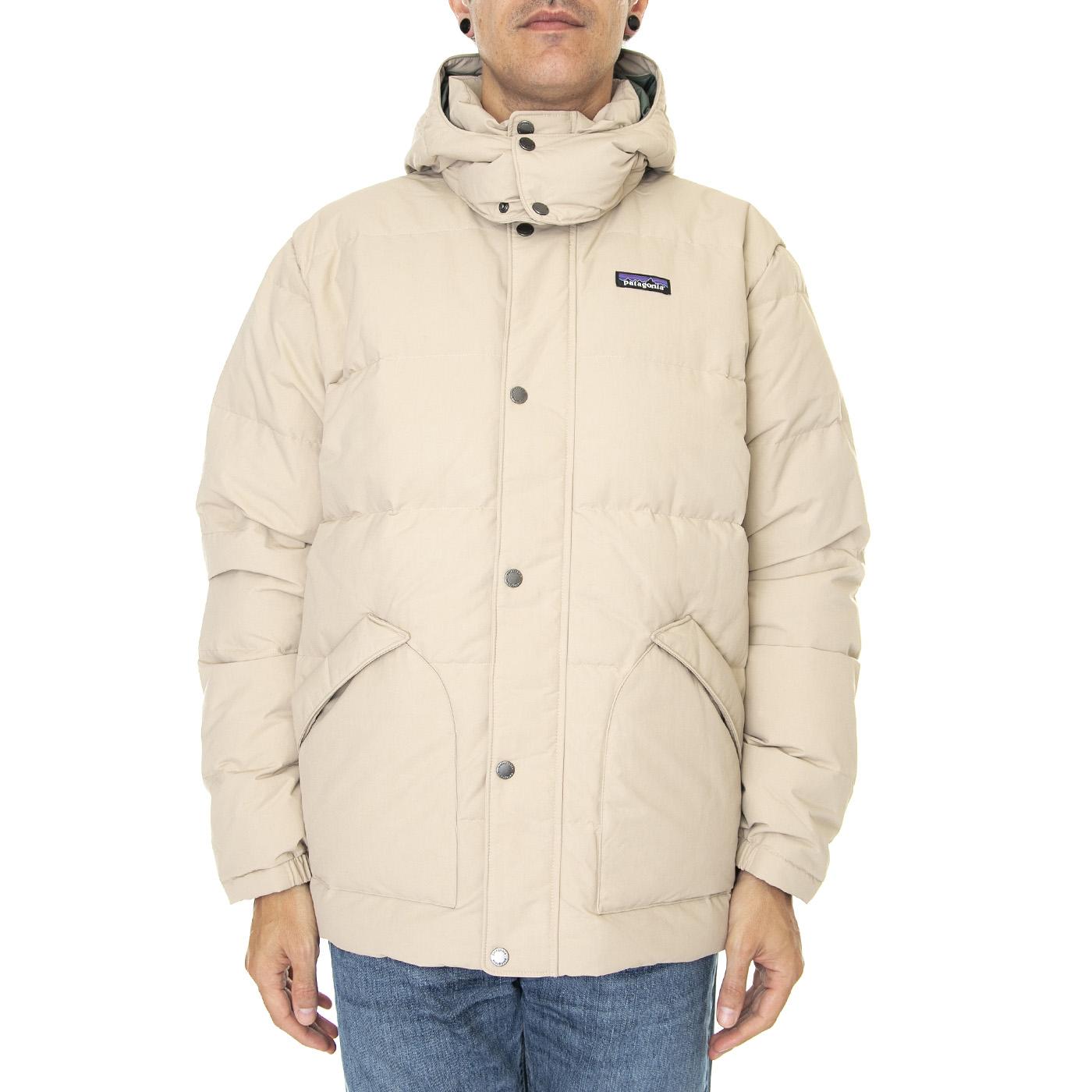 M's Downdrift Jacket Oar Tan - Giacca Invernale con Cappuccio Uomo Beige 20600-ORTN  PATAGONIA 
