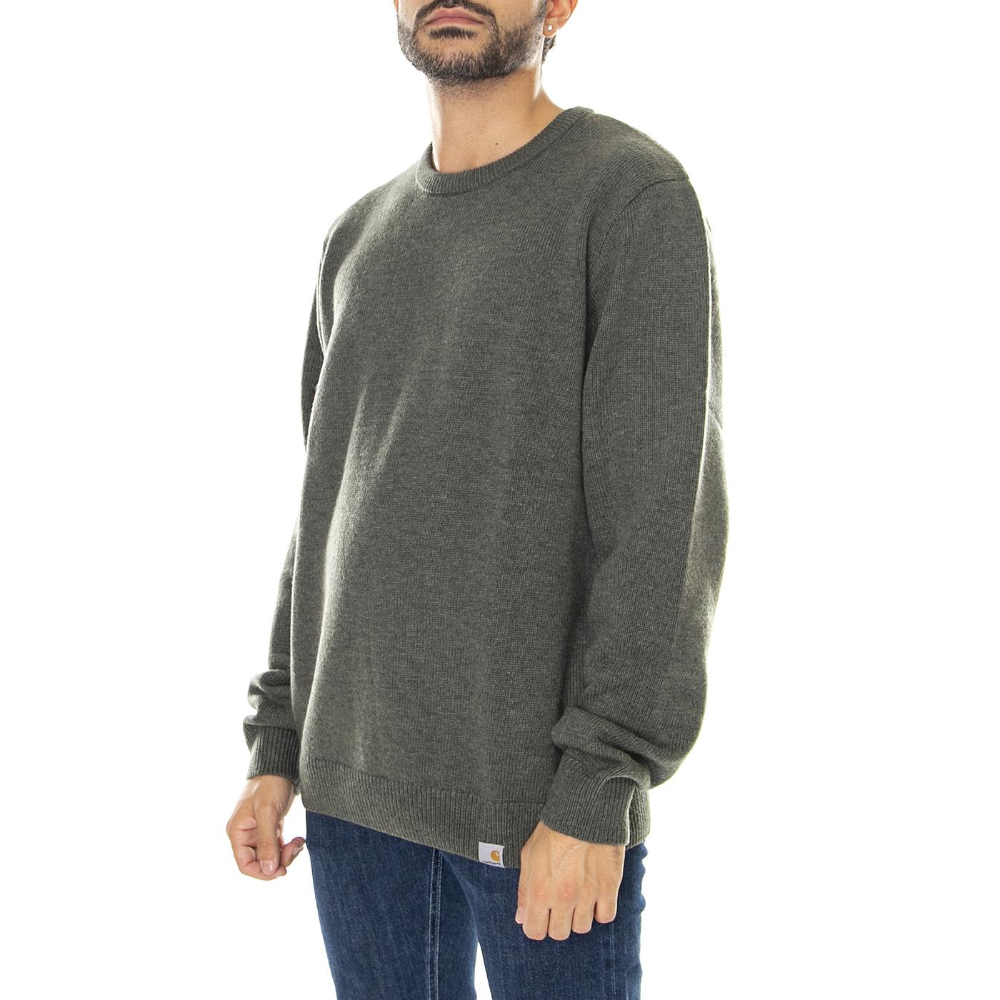 Allen Sweater Cypress Heather - Maglione Girocollo Uomo Verde I024888-LPXX  CARHARTT WIP 