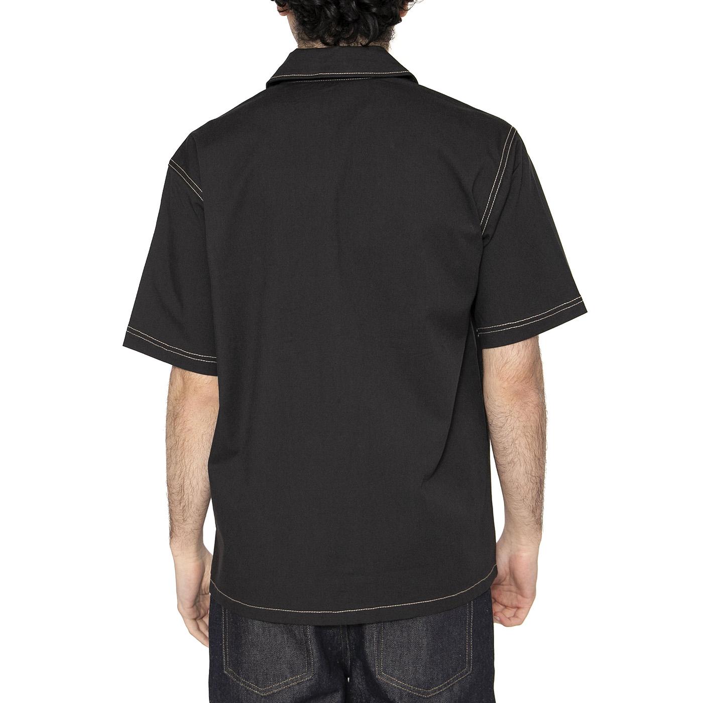 Riverbend Work Shirt Black - Camicia Maniche Corte Uomo Nera DK0A4Z7RBLK1  DICKIES 